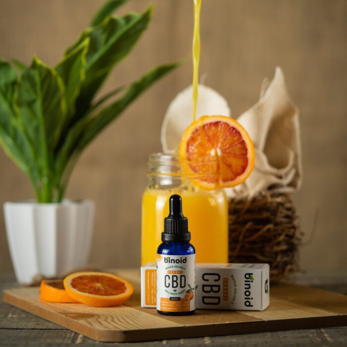 Water-Soluble CBD Drops - Orange