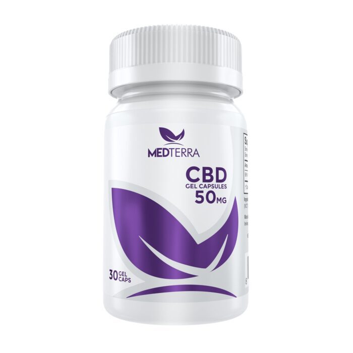 Medterra CBD Gel Capsules (25mg, 50mg)