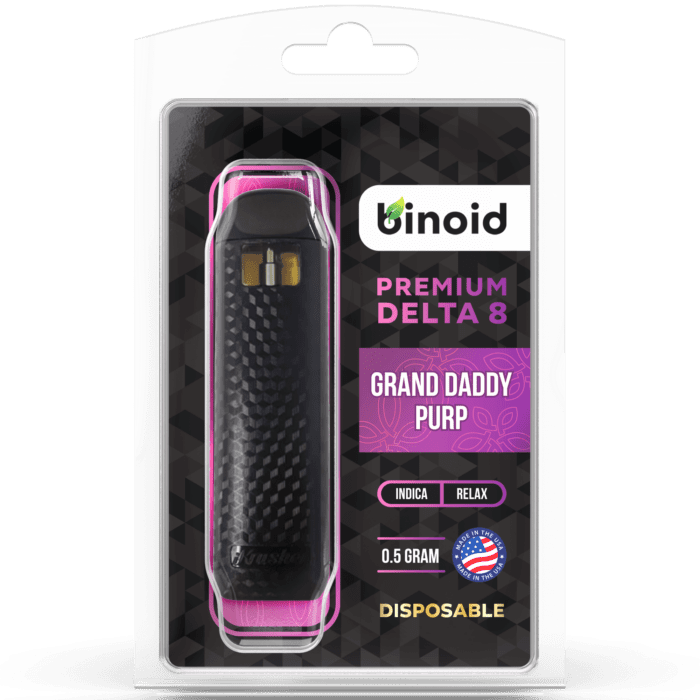 Delta 8 THC Vape Cartridge - Grand Daddy Purp