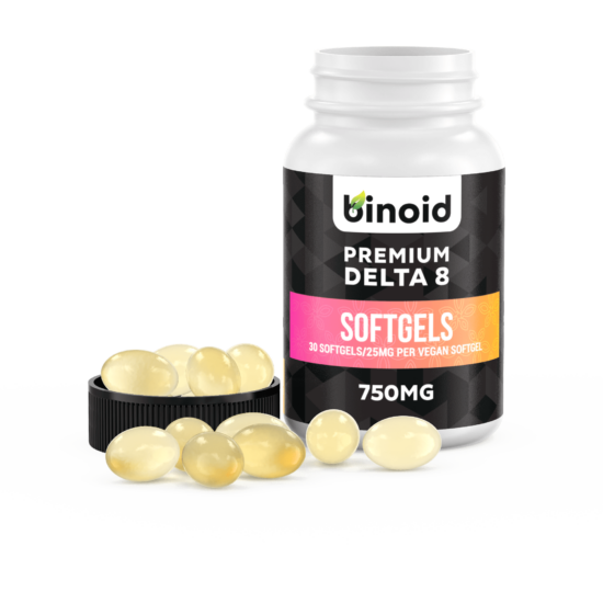 Buy Delta 8 THC Softgel Capsules online 750mg cap off best price for sale