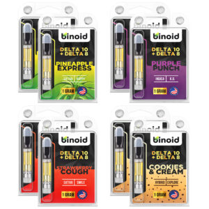 Binoid Delta 10 THC Vape Cartridges - Bundle