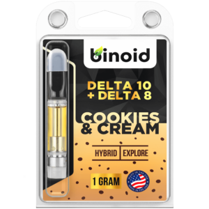 Delta 10 THC Vape Cartridge - Cookies & Cream