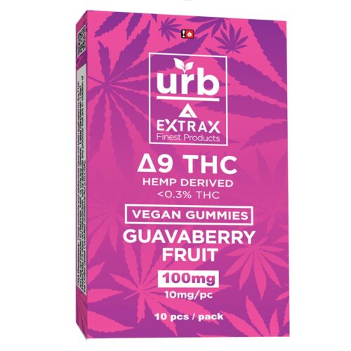 Delta 9 THC Gummies - Guavaberry Fruit