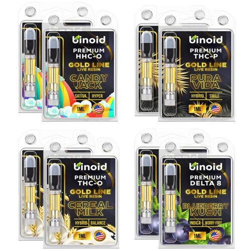 Live Resin Vape Cartridges - Bundle