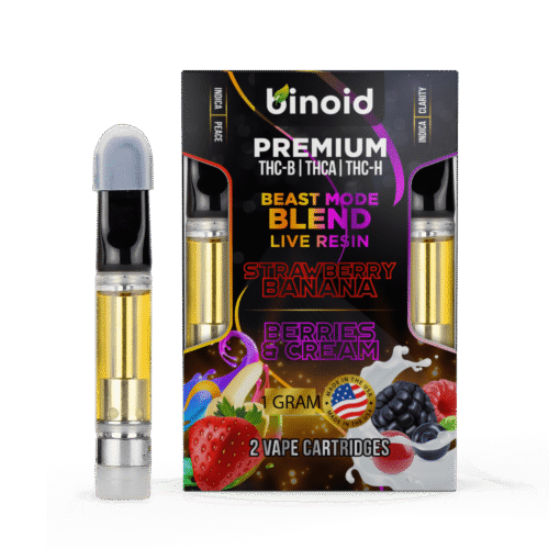 Beast Mode Blend Live Resin Cartridge - 2 Pack Combo (Limited Time Sale)