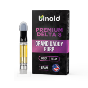 Delta 8 THC Vape Cartridge - Grand Daddy Purp