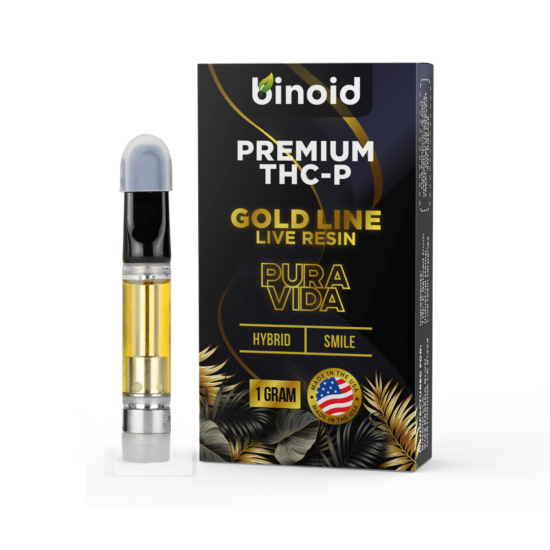 THC-P Live Resin Vape Cartridge - Pura Vida