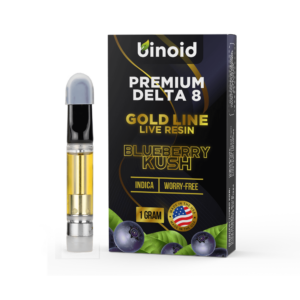 Delta 8 Live Resin Vape Cartridge - Blueberry Kush