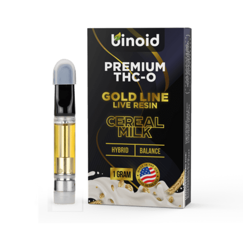 THC-O Live Resin Vape Cartridge - Cereal Milk