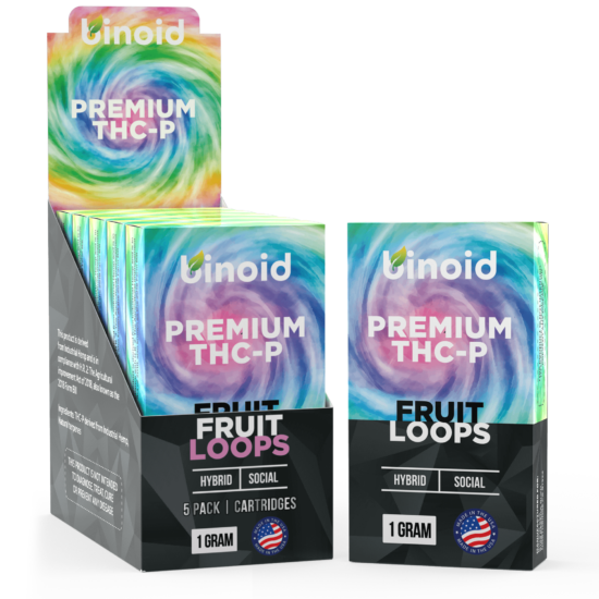 THCP Vape Cart Box Wholesale Distribution 5Pack Best Brand Popular Top Selling Fruit Loops