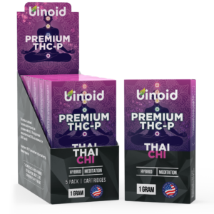 THCP Vape Cartridge Wholesale Distro Box 5Pack Strongest Legal Thai Chi Hybrid