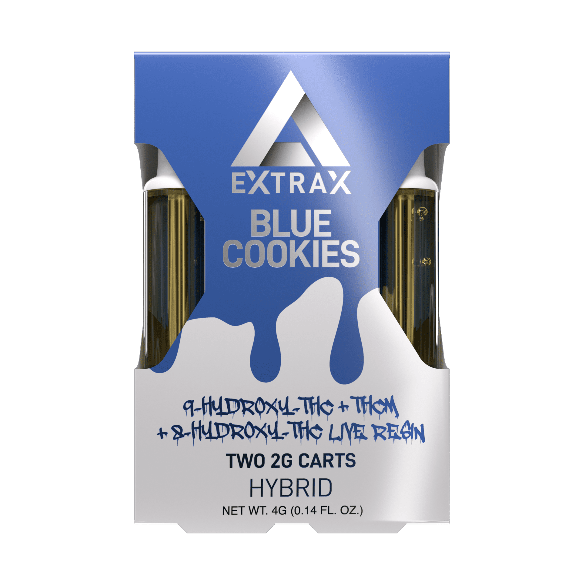 THCM Vape Cartridges 2 Pack - Delta Extrax