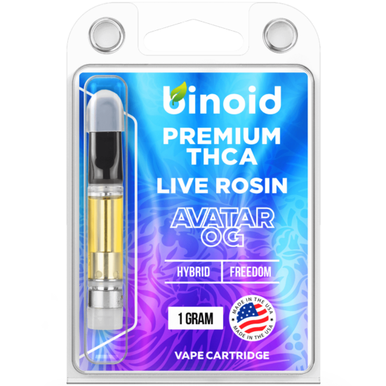 THCA Vape Cartridge - Live Rosin