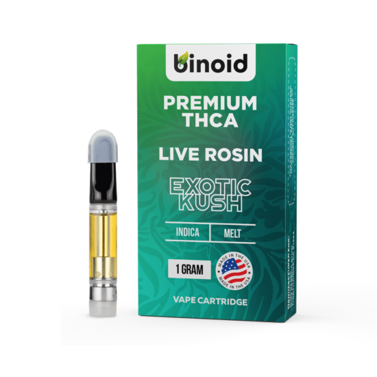 THCA Vape Cartridge - Live Rosin