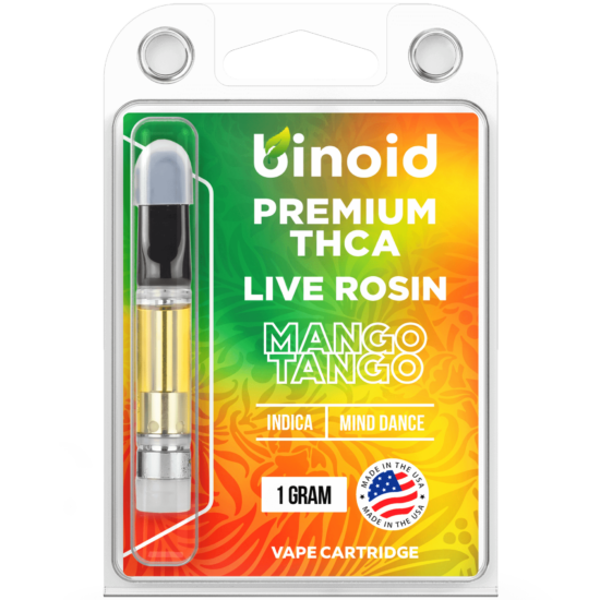 THCA Vape Cartridge - Live Rosin