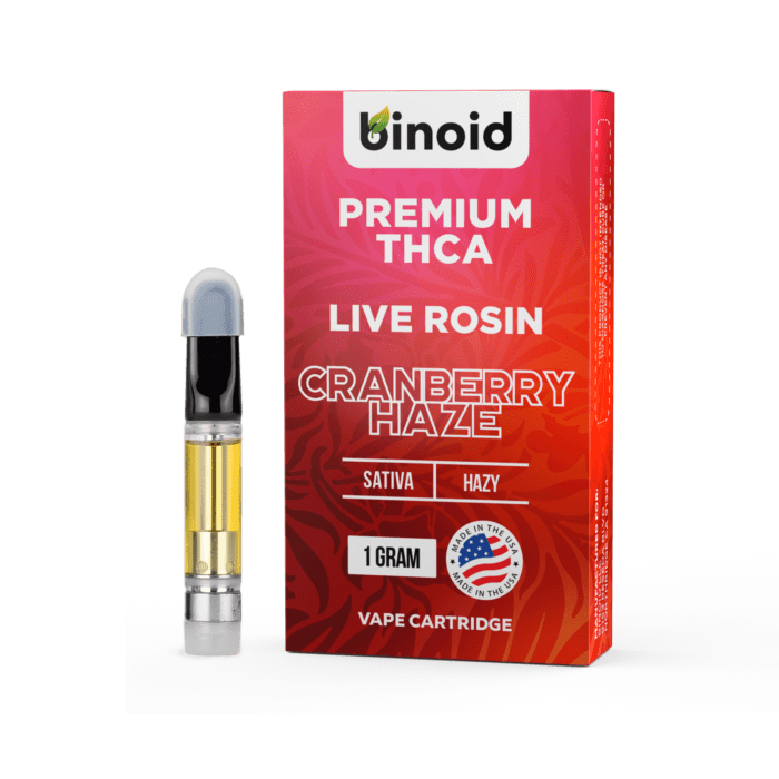 THCA Vape Cartridge - Live Rosin