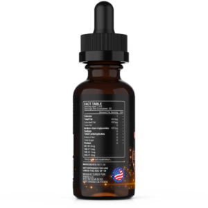 Knockout Blend Tincture Nutritional Facts Table Ingredients Strength