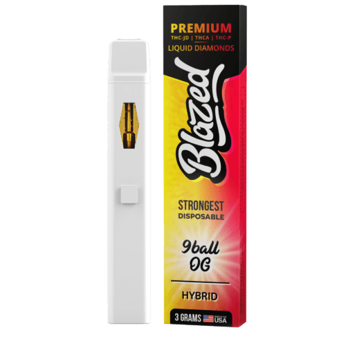 blazed 9ball3 Gram Disposable Blazed THCA Wholesale Display Box Buy
