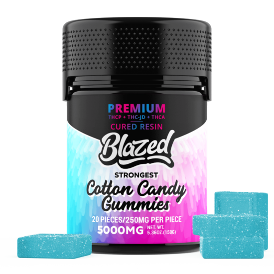 blazed cotton candy 5000mg gummy gummies buy deal reddit coupon