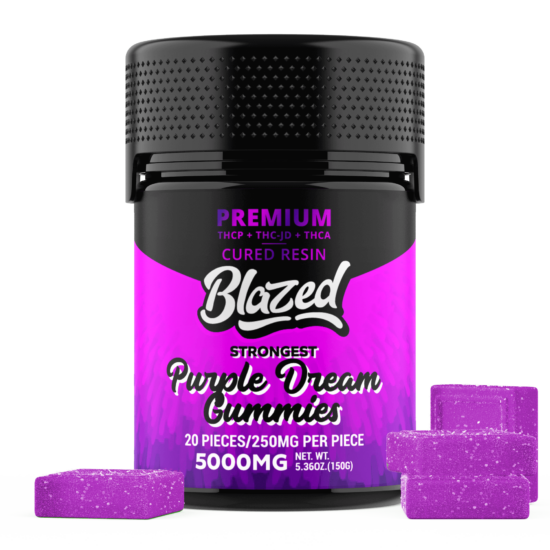 blazed purple dream 5000mg gummy gummies buy deal reddit coupon