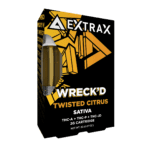 Extrax Wreckd Cart TwistedCitrus StrongestVape THCAVAPE 2GVAPE BINOID WHERETOGET HOWTOBUY CHEAPEST NEAR ME SMOKESHOP